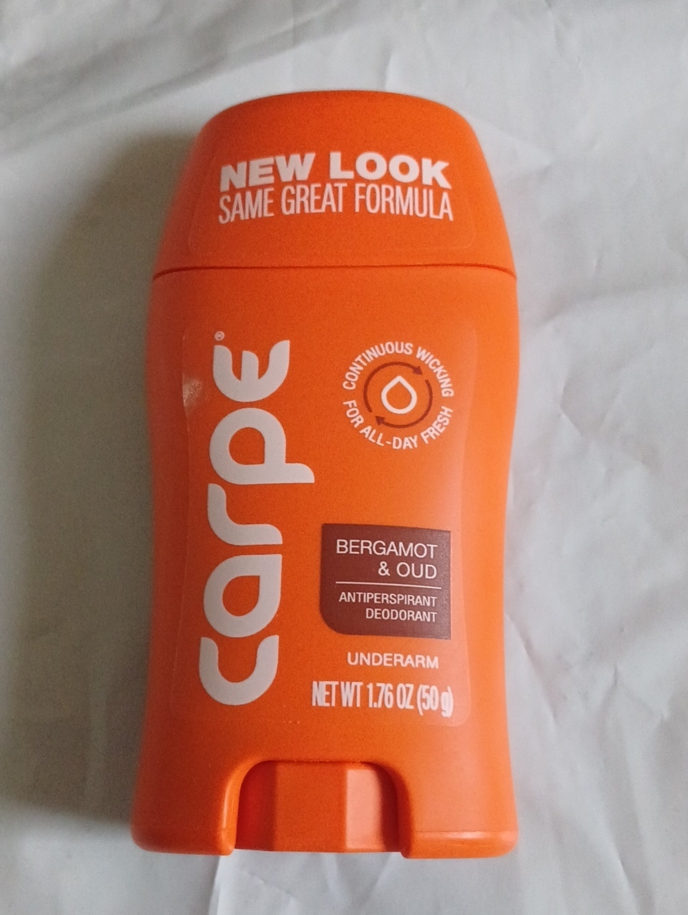 Carpe Bergamot & Oud Antiperspirant Deodorant - Orange